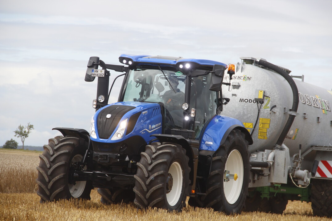 Der Methangas-Traktor ist ab sofort erhltlich.