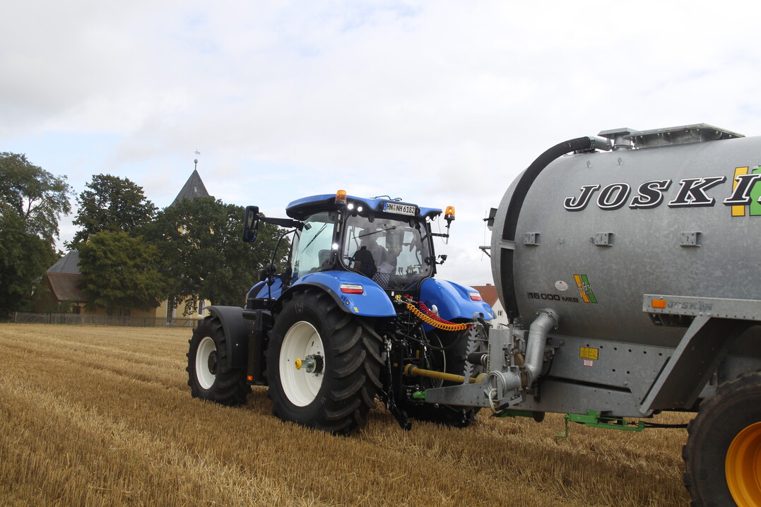 Besonders fr Biogasanlagen-Betreiber mit Gasaufbereitung ist der Methangas-Traktor interessant.