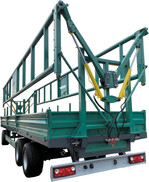 Der Dreiachser DDK 240 BKW, aufgebaut mit allen ver- fügbaren Optionen.