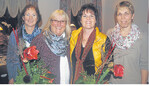 Kreisvorsitzende Ingrid Haaß (2. v. l.) und Geschäftsführerin Heike Becker (2. v. r.) haben nach fast 20 Jahren die Geschicke des Kreisverbandes in die Hände von Renate Strend (l.) und Isabella Therweckl (r.) gelegt.