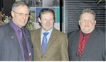 Für ein selbstbewusstes Auftreten der Landwirtschaft warben (v. l.) LBV-Vizepräsident Gerhard Glaser, ZG-Chef Dr. Ewald Glaser und der vlf-Vorsitzende Stefan Käppeler.