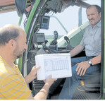 Liegen die Futterrationen des Mischwagens im Plan? Die täglichen Abläufe auf dem Betrieb müssen kontrolliert und überwacht werden.