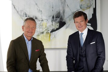 Klaus Josef Lutz (l.) und Marcus Pllinger