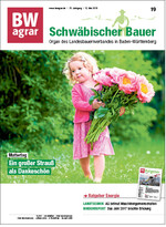 Der klare Leserfavorit 2018: das Blumenkind auf der BWagrar-Ausgabe 19 zum Muttertag.