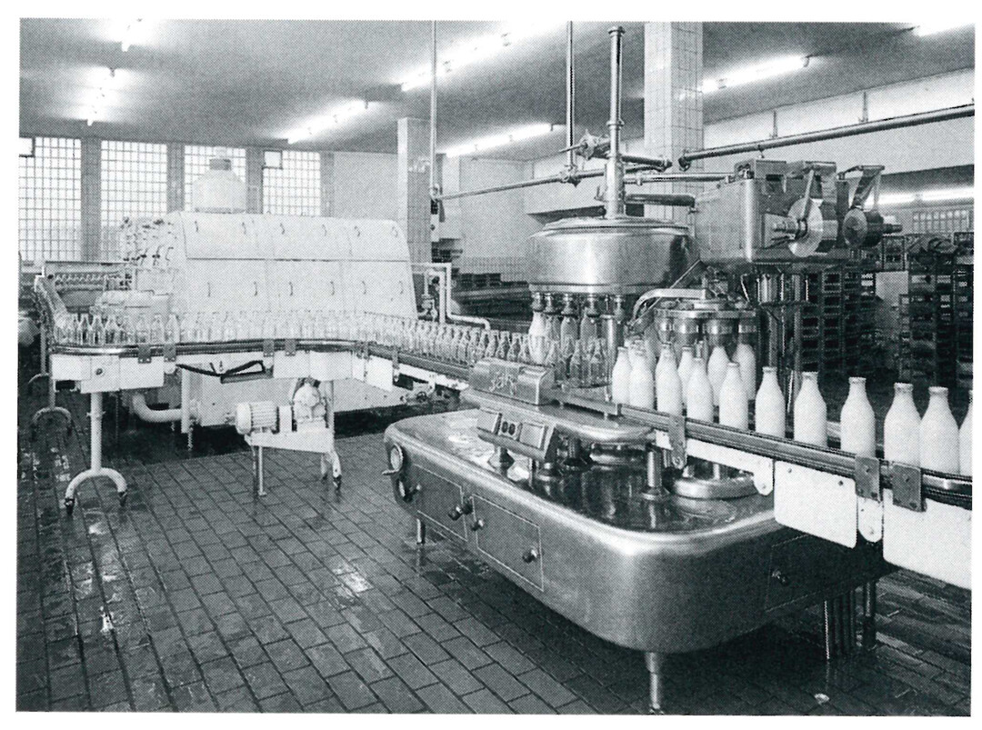 Betriebsgebude in der Ehingerstrae 1950