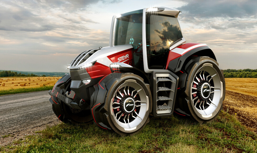   Maschine erlaubt Blick in die Zukunft der Traktorentwicklung, Steyr steht seit mehr als 70 Jahren fr Top-Technologie aus sterreich. 