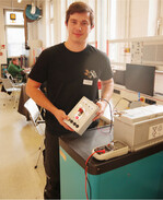 Tim Künsztler (22) wurde Zweitplatzierter im Bundeswettbewerb Profis leisten was".