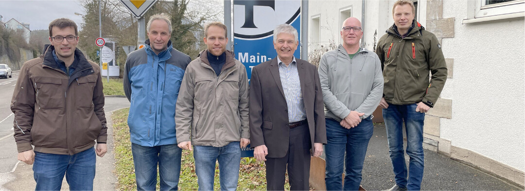 Das Pflanzenbauteam am Landwirtschaftsamt Bad Mergentheim (v. l.): Theodor Bender, Hartmut Lindner, Maximilian Ferner, Amtsleiter Meinhard Stärkel, Uwe Helmich, Dennis Silberzahn.