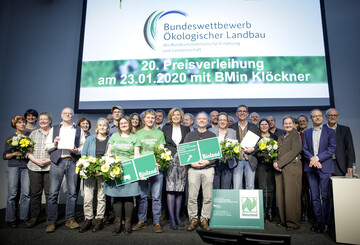 Vorreiter und Vorbild: Die Gewinner des Bundespreises kologischer Landbau 2020. 