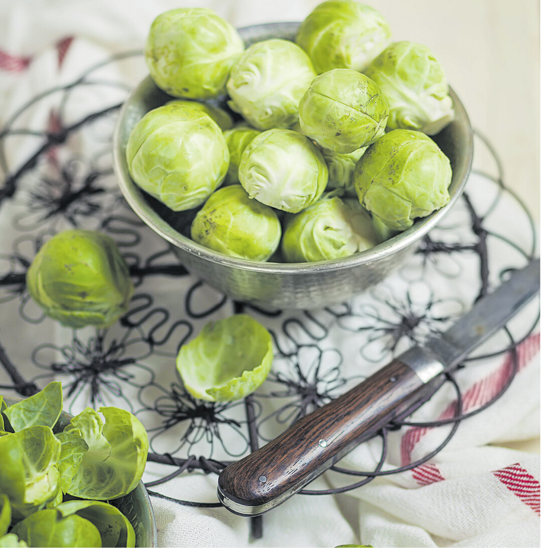 bild der woche Jetzt gehören die vitamin- und mine- ralstoffreichen Kohlarten auf den Speiseplan, ob Rosenkohl, Grünkohl, Weiß- und Rotkraut oder Wirsing. Beim Vitamin-C-Gehalt steht der Rosenkohl an der Spitze und ist somit ein idealer Begleiter durch den Winter. Er wird am besten kurz in Fett angebraten und dann in wenig Flüssigkeit gar gedünstet.