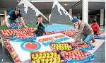 Die Fruchtwelt ist stets auch ein Aushängeschild der Obstregion Bodensee. Die Vorbereitungen für die dreitägige Messe sind in vollem Gange.