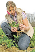 Die Anzahl der Frauen in landwirtschaftlicher Ausbildung steigt.