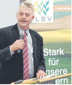 Spricht Klartext bei der LBV-Fachtagung zur Agrarreform: Kreisvorsitzender Alexander Schäfer.