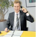 Daniel Holzwarth arbeitet als Betreuer Landwirtschafts- und Agrargewerbe/Erneuerbare Energien bei der Südwestbank. Dort kann er seine Leidenschaft für Zahlen mit der Landwirtschaft verbinden.