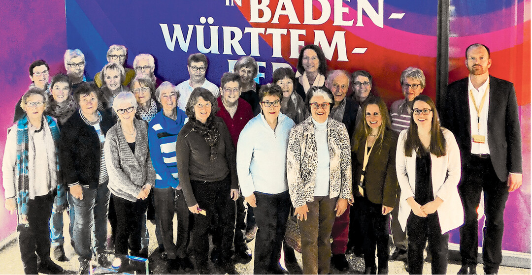 Landfrauen aus dem Kreis Böblingen besuchen in Stuttgart die Sonderausstellung zu den 1960er-Jahren in Baden-Württemberg.
