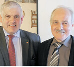 Der Emotionalisierung beim Pflanzenschutz mit Sachargumenten begegnen, rät MdB Hermann Färber; rechts Werner Kunz.