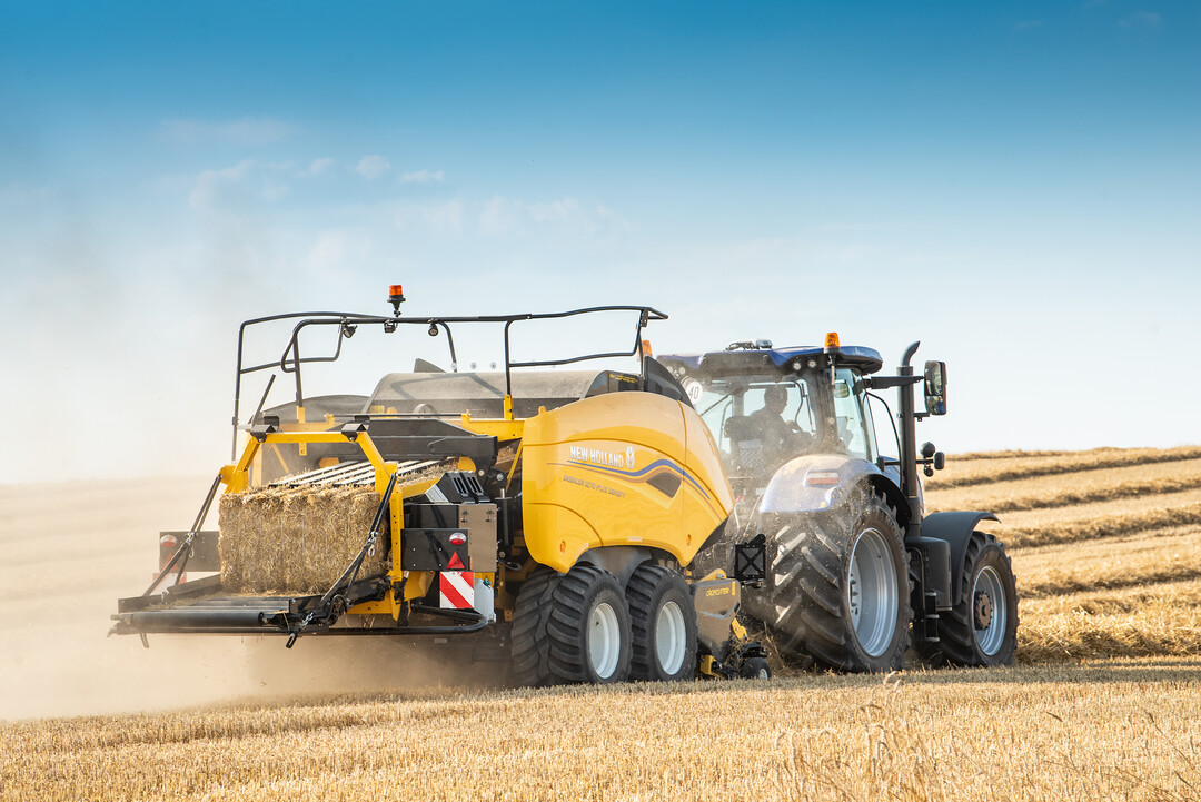 Die Ballen der BigBaler 1270 Plus Density sollen bis zu zehn Prozent hhere Pressdichten erreichen.