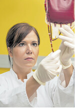 Jeder könnte nach einem Unfall oder einer Operation eine Blutkonserve benötigen. Blut spenden kann Leben retten.