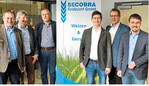Aufbruchstimmung beim Team von Secobra in Deutschland (v. l): Gerhard Müller (Vertrieb), Gilles Fouquin (Geschäftsführer), Dr. Hubert Kempf (Züchtung), Jochen Voigt (Vertrieb), Dr. Wolfhard Schmidt (Produktentwicklung), Patrick Eberz (Vertrieb).