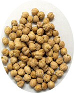 Die Kichererbsensorte Orion bildet besonders große Samen aus. Sie eignet sich wie alle anderen 2020 am LTZ getesteten Sorten für den Anbau in Deutschland.