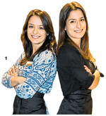 Anna-Lisa (l.) und Mona sind glücklich über die schnelle Entscheidung.