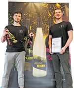 Yannik und Gerrit (von links) haben den Jungwinzerpreis Württemberg 2020 gewonnen.