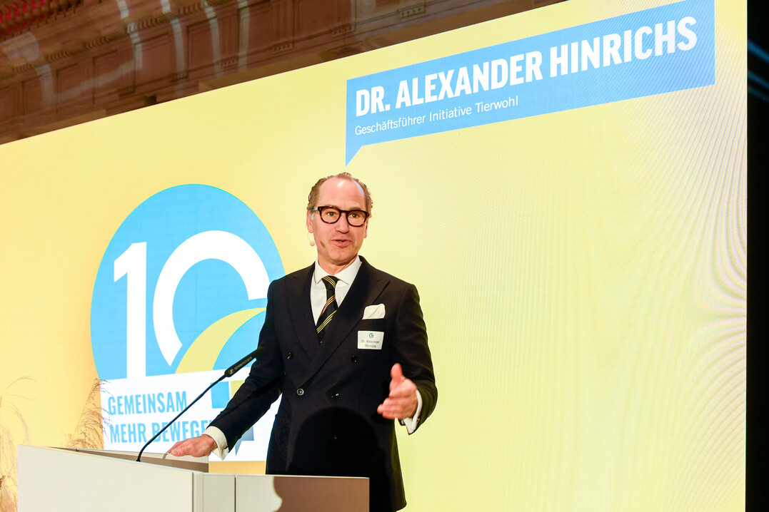 Dr. Alexander Hinrichs, Geschftsfhrer der ITW, dankte allen Wegbegleitern fr ihr Engagement. 