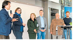 Die wichtigsten Aussagen aus der von Ariane Amstutz, Pressesprecherin LBV (2. v. l.), moderierten Podiumsdiskussion, fasste Klaus Brodbeck (l.) zusammen. Gesprächsbereit waren (v. r.) Hannes Rockenbauch (SÖS), Konrad Zaiß (Freie Wähler), Alexander Kotz (CDU) und Gabriele Munk (B90/Die Grünen).