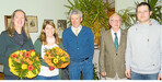 Der alte und neue Vorstand des Rinderzuchtvereins Main-Tauber. Von links: Sabine Ott, Julia Stolz, Hermann Gehringer, Dr. Horst Schöntag und Steffen Hofmann.