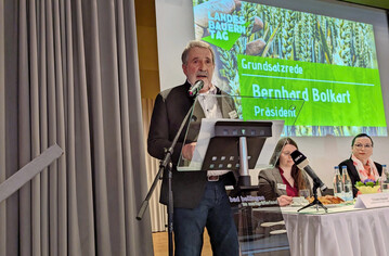 BLHV-Prsident Bernhard Bolkart.