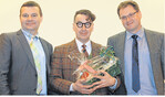 Den Erfolg hatten alle Drei im Blick (v. l.): MR-Vorsitzender Markus Bauknecht, Gastreferent und „Ermutiger" Johannes Warth sowie Geschäftsführer Hubertus Kleiner.