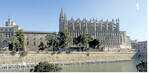 Kathedrale La Seu in Palma.