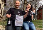 Anja und Simon Gemmrich sind die Jungwinzerpreisträger 2019.