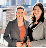 Ines Nonnenmacher (l.) und Anna Hollenbach nahmen am Topkurs 2020 teil.