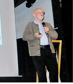 Referent Georg Keckl sprach zum Wandel der Landwirtschaft.