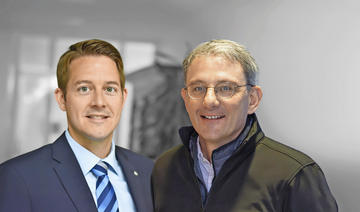 Freuen sich auf die Zusammenarbeit: Die beiden Geschftsfhrer der neuen Phnix GmbH, Dr. Michael Steinmann (links) und Dr. Alfred Weidele.