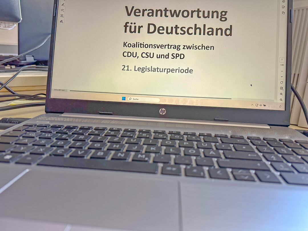 Koalitionsvertrag.