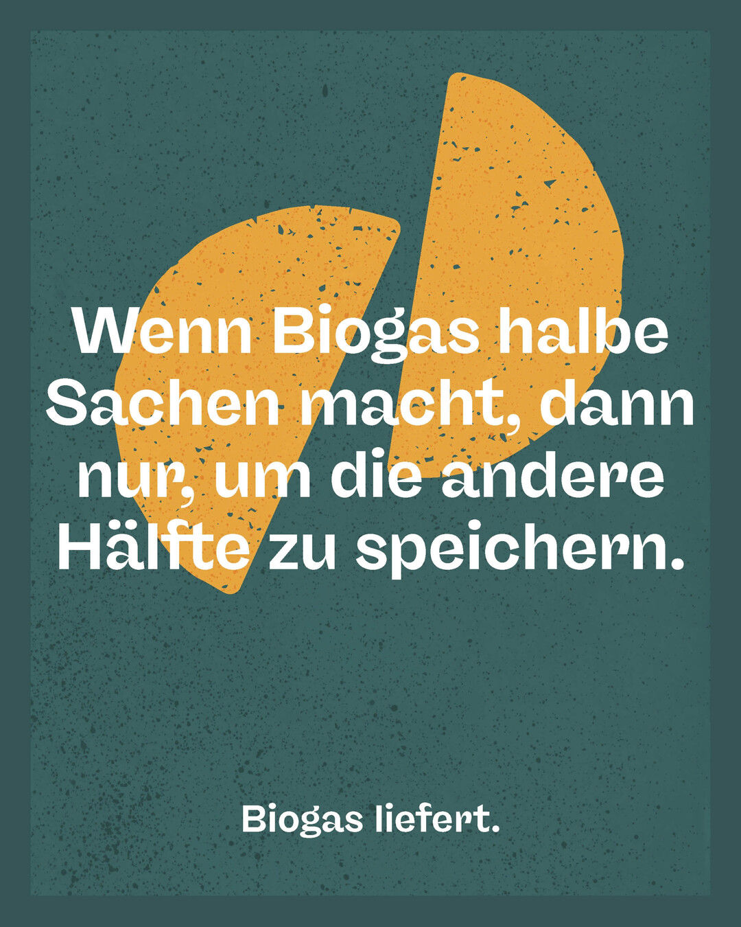Am 16. April 2025 startet der Fachverband Biogas die Kampagne Biogas liefert. 