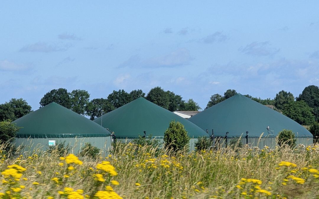 Biogasanlage in Baden-Wrttemberg.