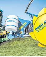 Der Reck SILjet dosiert exakt und verteilt gleichmäßig und bedarfsgerecht das auszubringende Siliermittel.