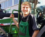Bester Absolvent: Nils Brukner vom Ausbildungsbetrieb BayWa in Eutingen.