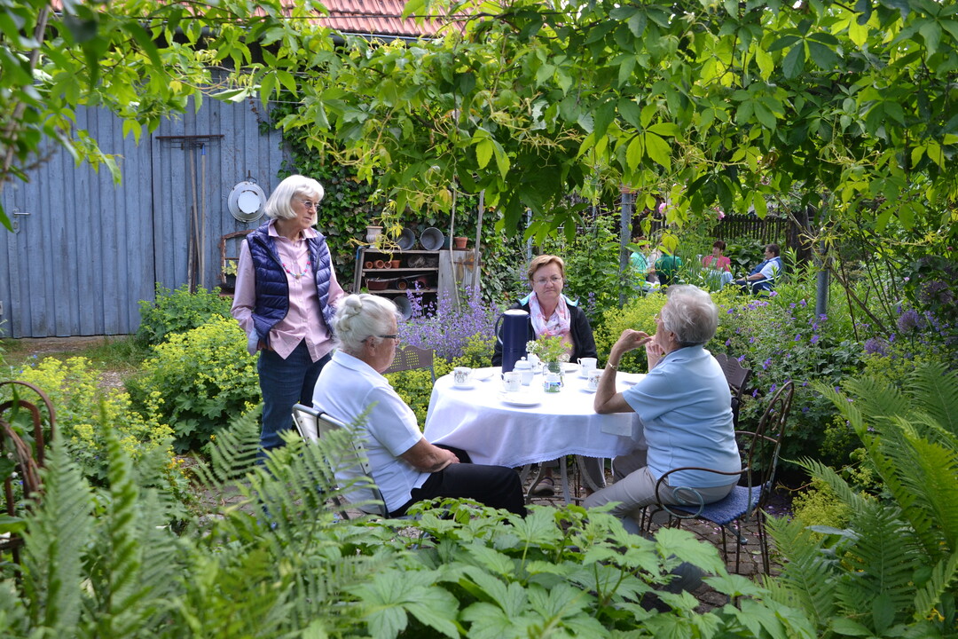 Gartenfahrt 19.6.2015 Garten Marianne Gekeler Rmerstein-Bhringen