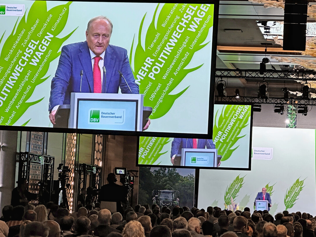 Grundsatzrede von Joachim Rukwied, Prsident im Deutschen Bauernverband, beim Deutschen Bauerntag 2025.