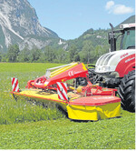 Beim Mähen sind die richtige Einstellung der Schnitthöhe und der Mähwerksentlastung wichtige Faktoren zur Verringerung der Verschmutzung des Futters.