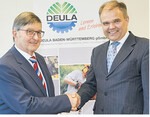 Wechsel in der Deula-Geschäftsführer von Dr. Georg Haller (l.) zu Rüdiger Heining.