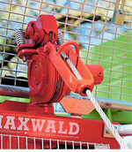 Das automatische Nachspannen verhindert ein lockeres Seil.