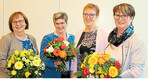Präsidentin Marie-Luise Linckh (2. v. r.) und die Vizepräsidentinnen (v. l.) Ilse Stutz, Rotraud Mack und Lieselotte Zeller.