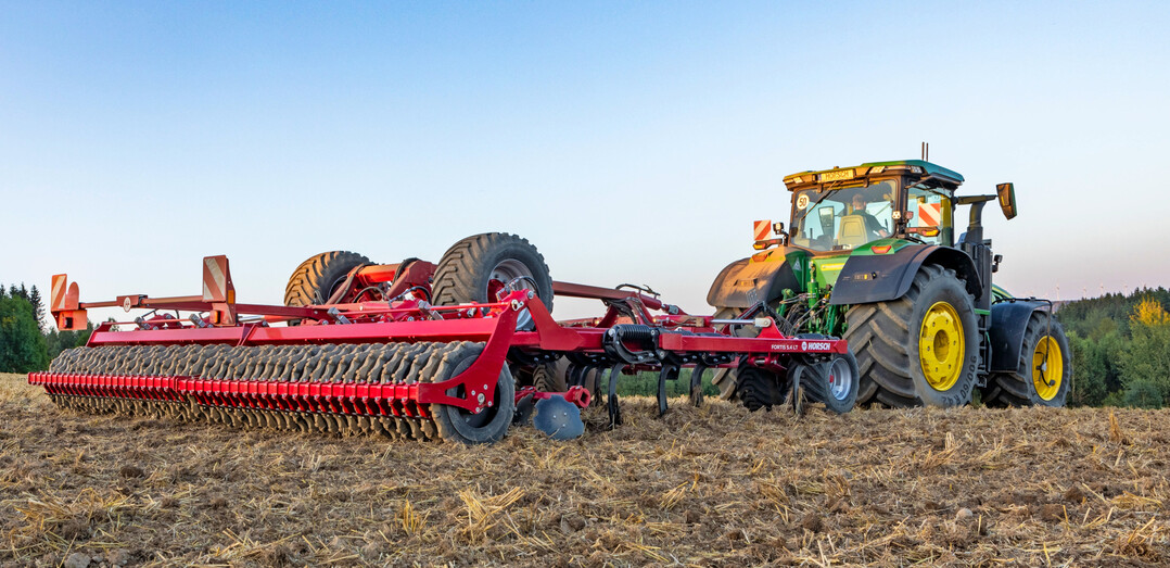 Die neuen Universalgrubber von Horsch sind kompakter und krzer gebaut. 