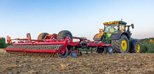 Die neuen Universalgrubber von Horsch sind kompakter und kürzer gebaut.
