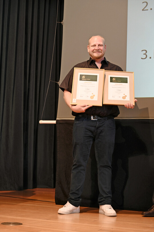 beraus erfolgreich war Philipp Schwarz